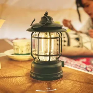 حالت روشن چراغ فانوسی از نمای روبرو