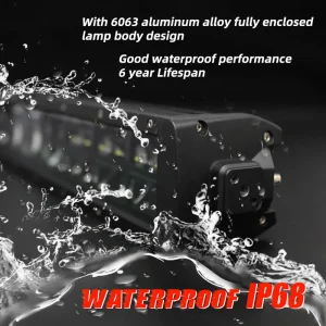 لایت بار ۱۸۰ وات مقاوم به آب با درجه استاندارد IP68