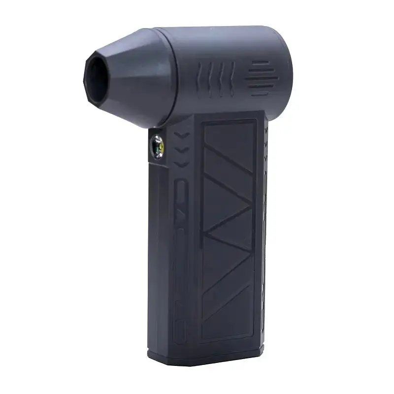 مینی جت فن شارژی چراغ دار مدل Zy7400 از نمای 45 درجه