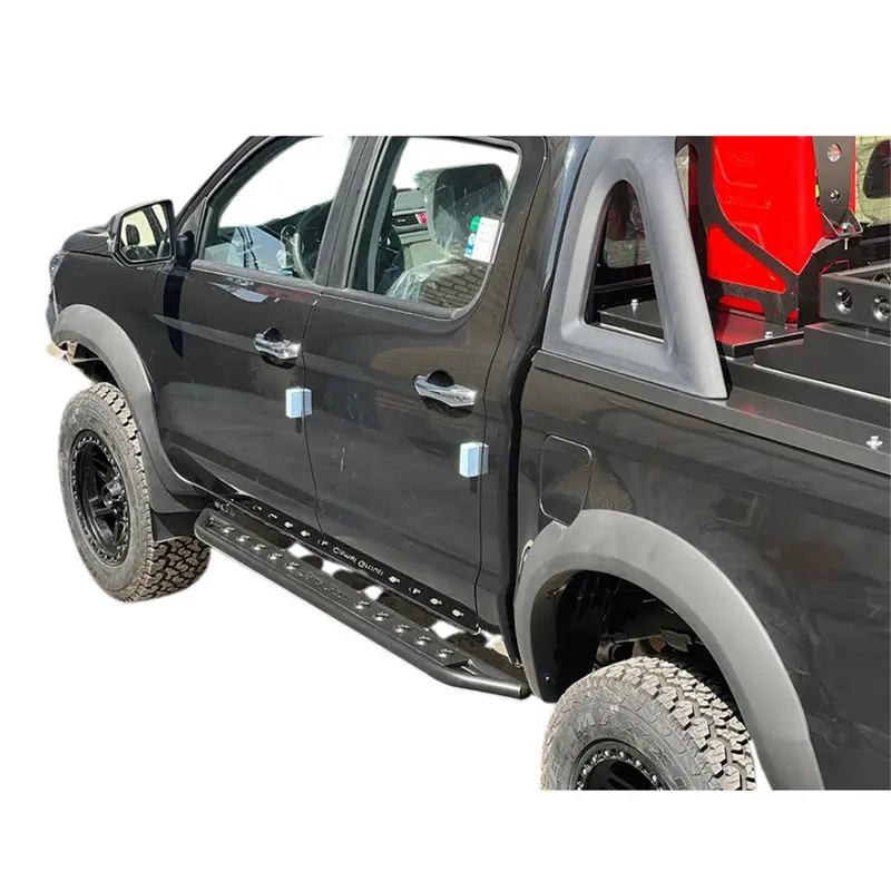 رکاب آفرود فولادی تخت KMC T8 از نمای کنار