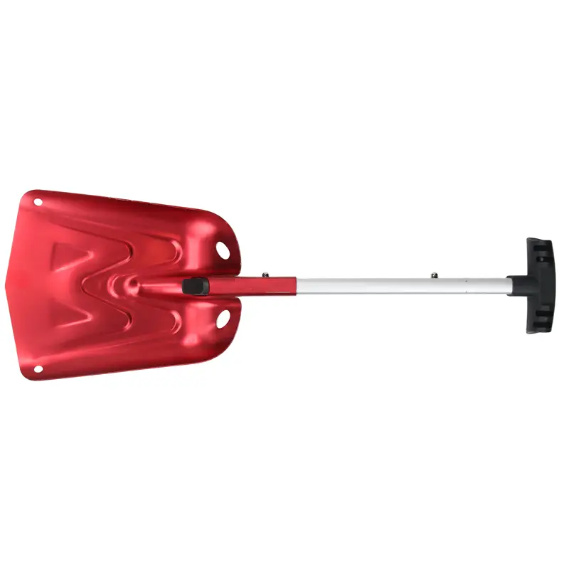 بیل پارویی با دسته تلسکوپی کشویی در حالت باز شده