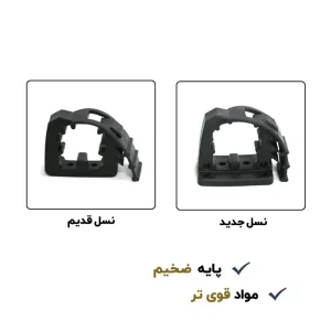 بست پلیمری سوپر فیکس از نمای روبرو در حالت بسته