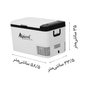 ابعاد یخچال و فریزر آلپیکول K25