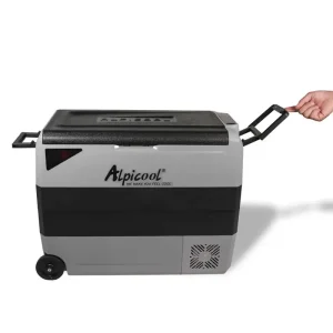 یخچال و فریزر قابل‌ حمل آلپیکول (Alpicool) مدل T50 با ظرفیت 47 لیتر بدون سبد با موتور ال جی (LG)