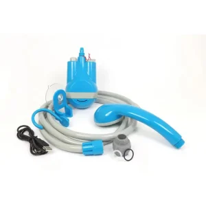 نمای روبرو از جزئیات و لوازم همراه دوش