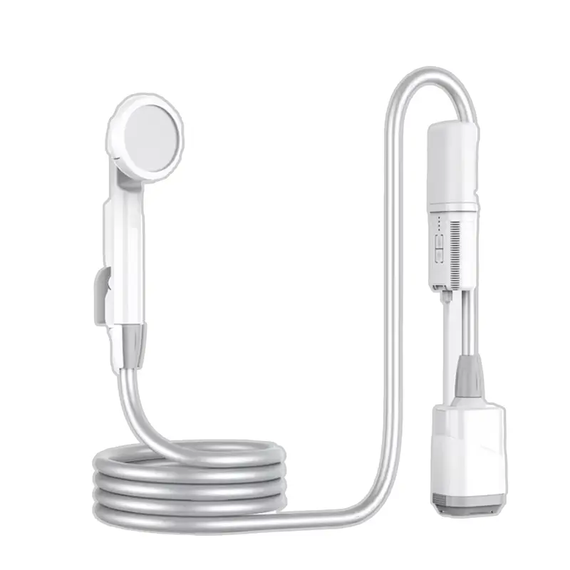 دوش کمپینگ شارژی باتری از نمای نزدیک