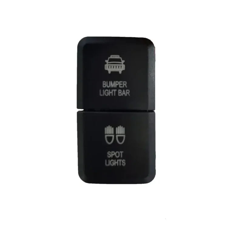 نمای روبرو از کلید پروژکتور طرح Bumper Lights - Spot Lights