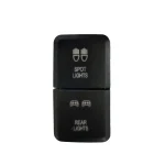 کلید دو پل طرح Spot lights - Rear lights از نمای روبرو