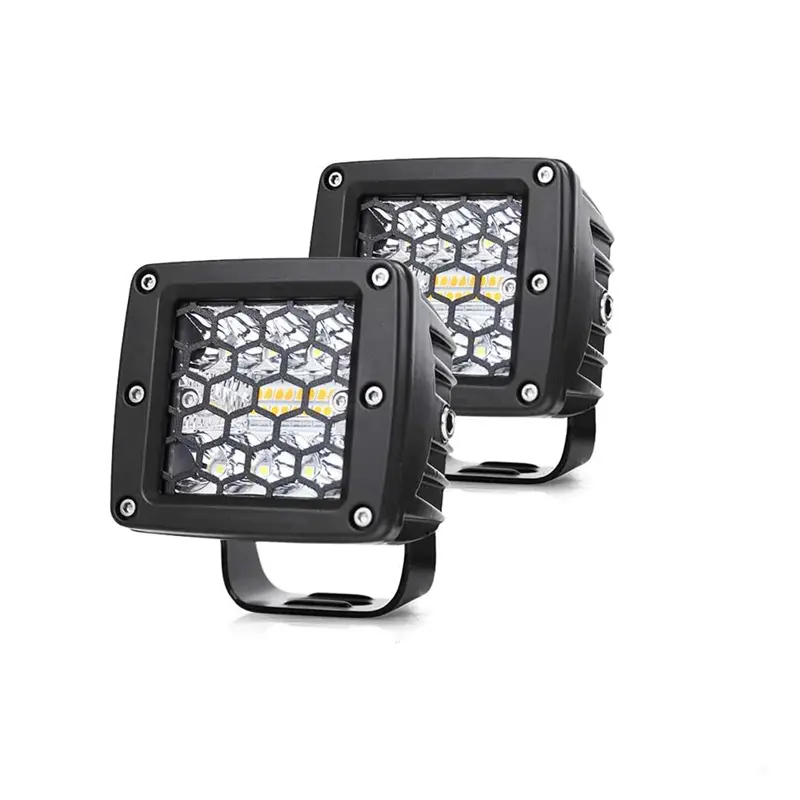 پروژکتور 24 وات ۳.۲ اینچ مربعی Colight با محافظ شیشه ای لانه زنبوری دو عددی با چیپ ست و ال ای دی کری (Cree) آمریکا