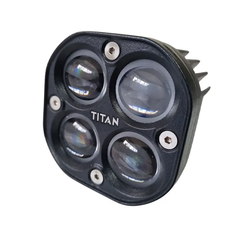 پروژکتور 40 وات 3 اینچ مربعی دو حالته دو رنگ TITAN دو عددی با چیپ ست و ال ای دی اپیستار (Epistar) تایوان