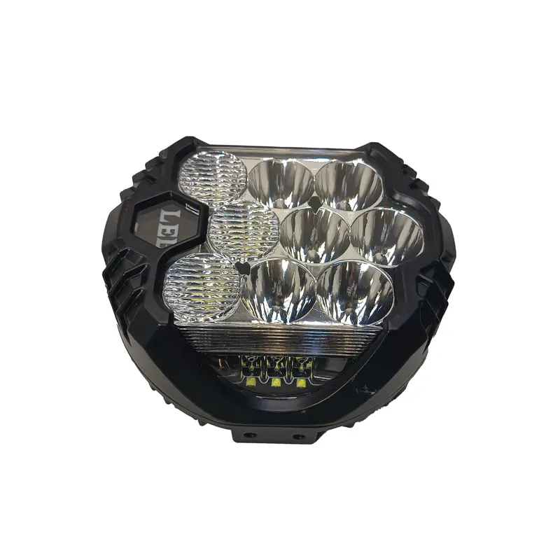 نمای کناری از پروژکتور 75 وات 7 اینچ طرح باجا