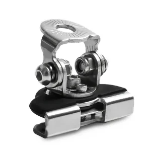 نمای نزدیک از پایه پروژکتور استیل Universal با زاویه 360 درجه