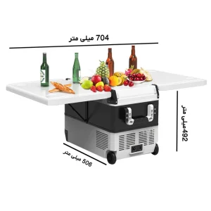 ابعاد یخچال و فریزر فروزن مدل FCRS45 با ظرفیت 45 لیتر