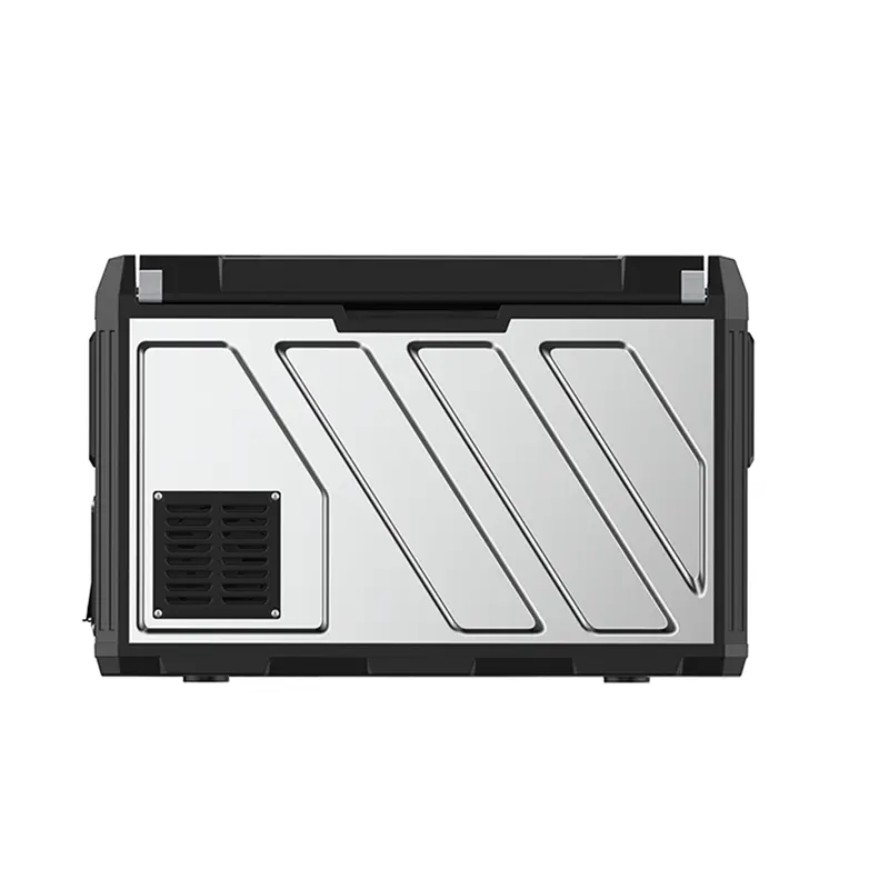 نمای کناری یخچال و فریزر قابل حمل فروزن با ظرفیت 50 لیتر