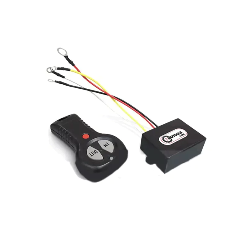 نمای کناری از کنترل وایرلس وینچ