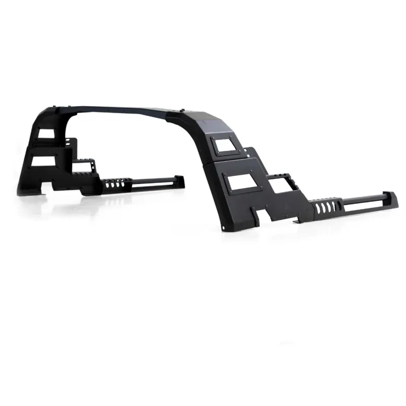 نمای 45 درجه از رول بار رگلاژی آهنی 4X4CLASS