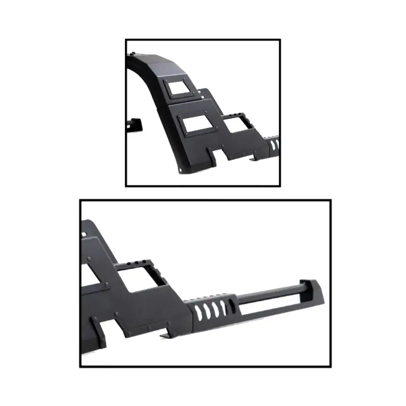 نمای نزدیک از جزئیات رول بار رگلاژی آهنی 4X4CLASS