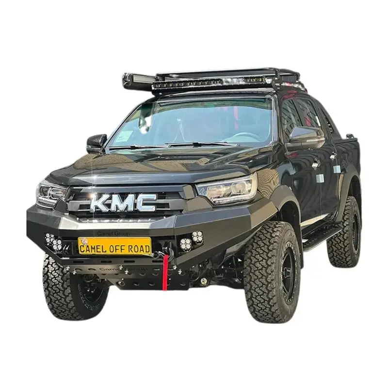 باربند سقفی سبدی KMC T8 نصب شده روی خودرو