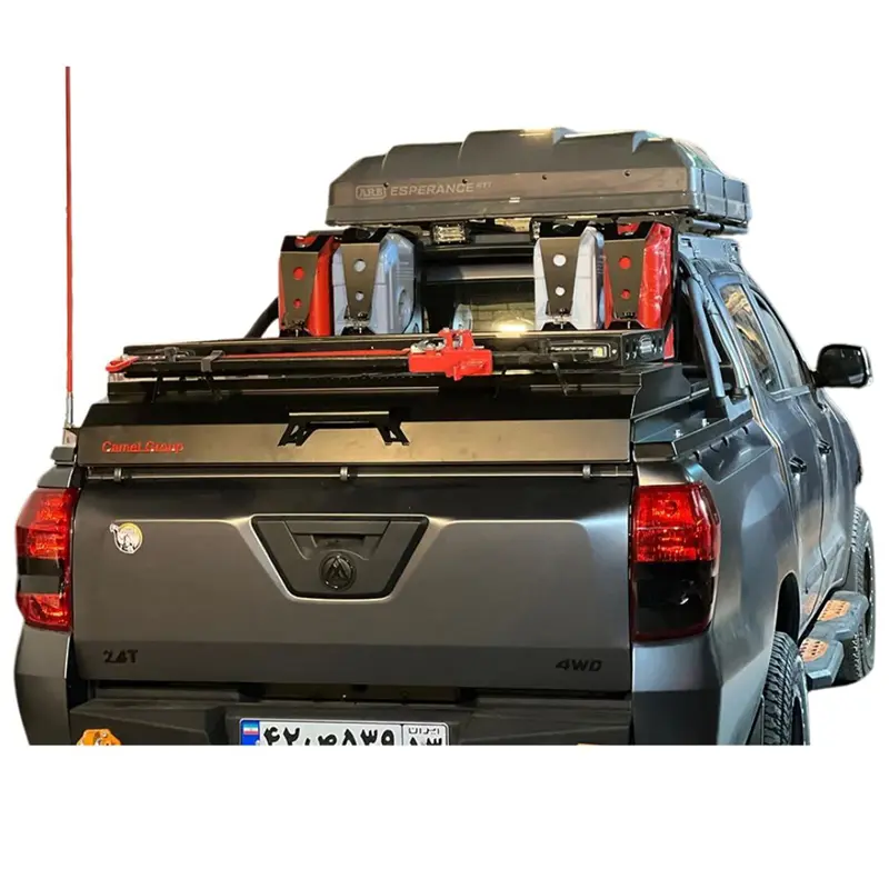 نمای روبرو از باربند سقفی تخت کلوت