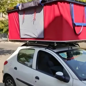 نمای نزدیک از چادر سقفی 4X4CLASS