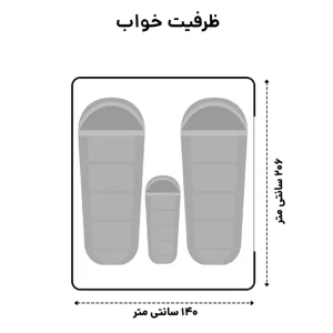ابعاد داخلی و ظرفیت چادر سقفی اتوماتیک