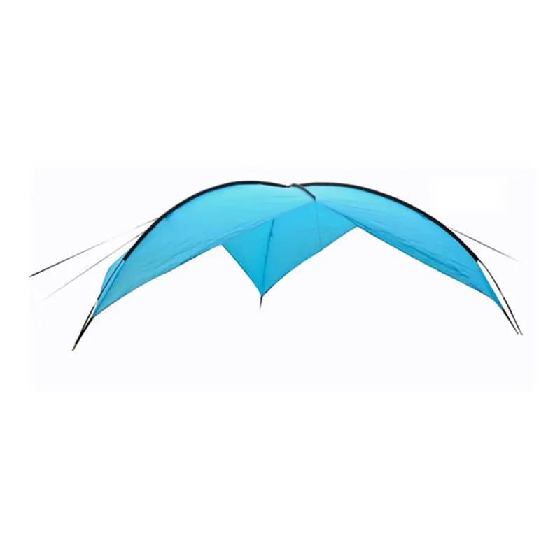 سایبان و آفتابگیر کمپینگ رنگ آبی روشن