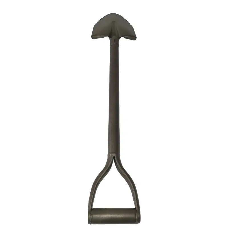 نمای روبرو از بیل ریشه زن بوفالو