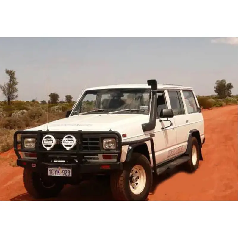 اسنورکل نیسان پاترول چهار و شش سیلندر نصب شده روی خودرو