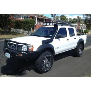 نمای کنار از اسنورکل نیسان پیکاپ و رونیز نصب شده روی خودرو