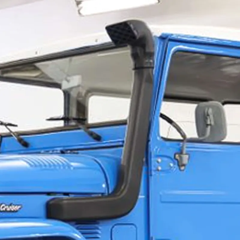 اسنورکل تویوتا لندکروز STL40 نصب شده روی خودرو