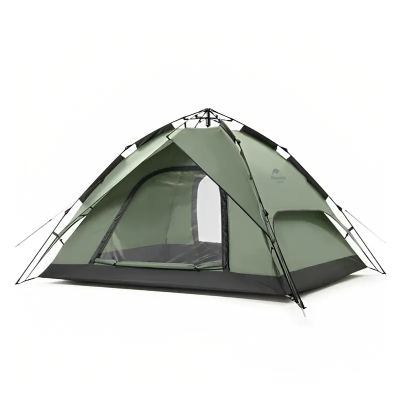 چادر نیچر هایک اتوماتیک 3 نفره رنگ سبز یشمی