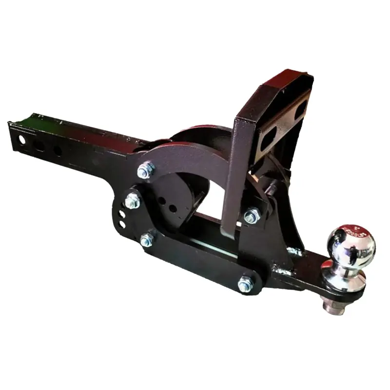 یدک کش 2 تن جک دار حمل موتور سیکلت از نمای نزدیک