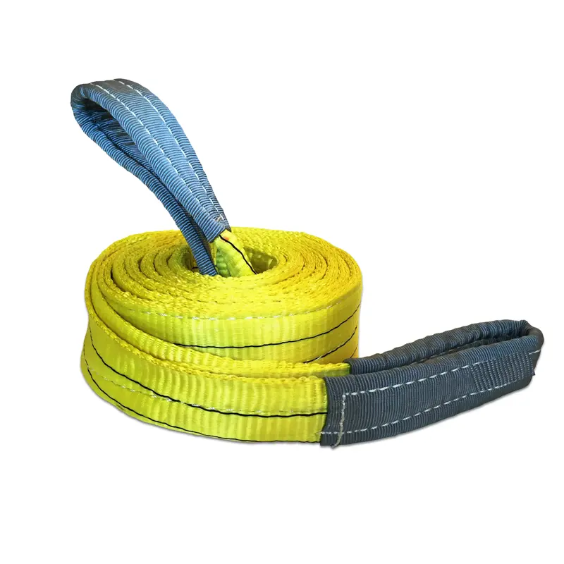 towing-strap-nb312-cover تسمه بکسل دولایه 15 تن 6 متر از نمای روبرو