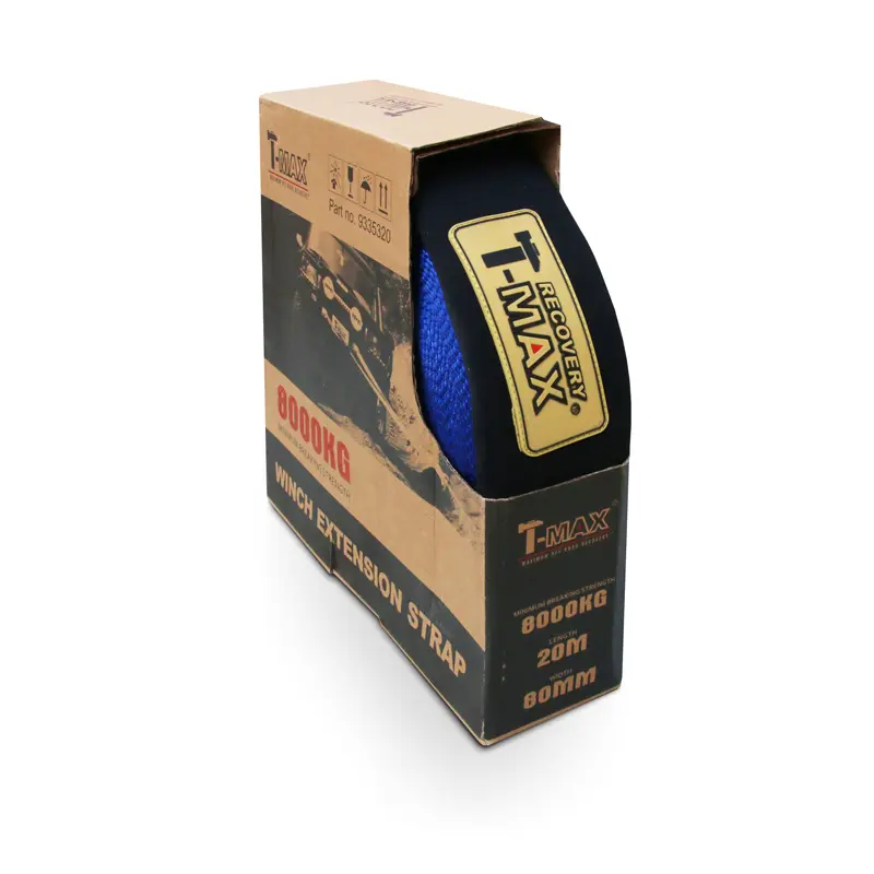 تسمه بکسل دو لایه 8 تن 20 متر تی مکس در داخل جعبه