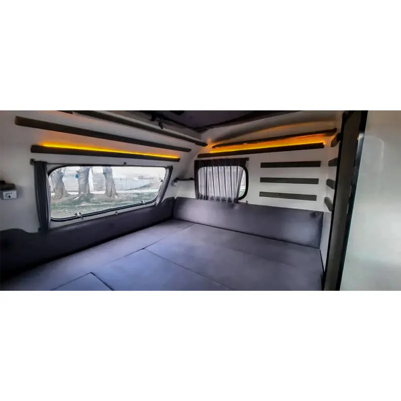 بخش تشک دار و محل خواب در کاراوان