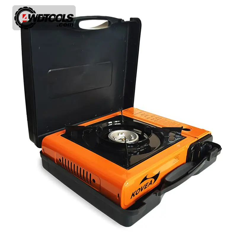 اجاق گاز مسافرتی آفرود و کمپینگ کووآ از نمای 45 درجه