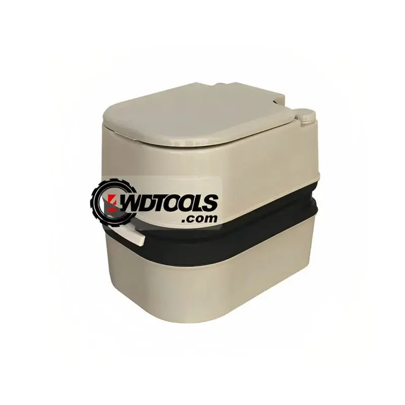 توالت فرنگی سفری 24 لیتر از نمای کناری