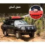 وافل برد پلاستیکی 10 تنی بانکر روی سقف خودرو