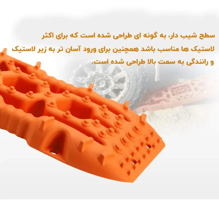 نمای نزدیک از جزئیات و طراحی وافل برد