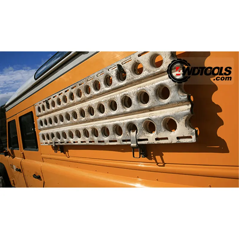 وافل برد آلومینیومی 4 تنی وصل شده به بدنه خودرو