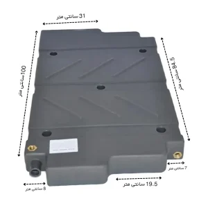 ابعاد مخزن آب 45 لیتری پلاستیکی تلاوی