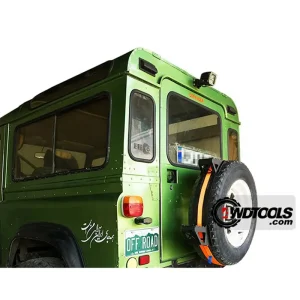 نمای کنار از نردبان چرخ زاپاس Camel Offroad مدل ASWSC1
