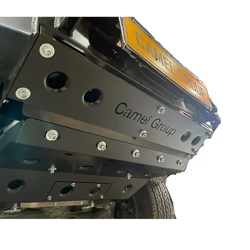 نمای کنار از سینی وینچ فولادی کلوت در حالت نصب شده