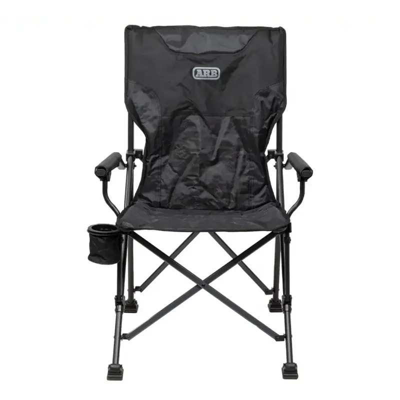 نمای روبرو از صندلی کمپینگ تاشو ARB – Base Camp