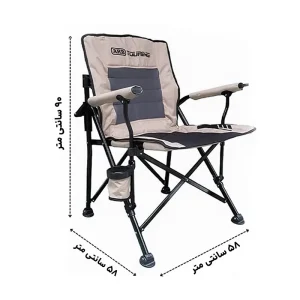 ابعاد صندلی کمپینگ تاشو ARB – layback chair