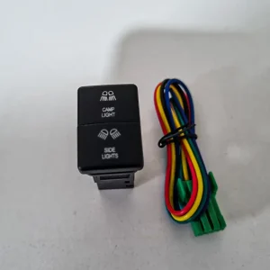 کلید طرح Camp light – Side lights در کنار سیم اتصال