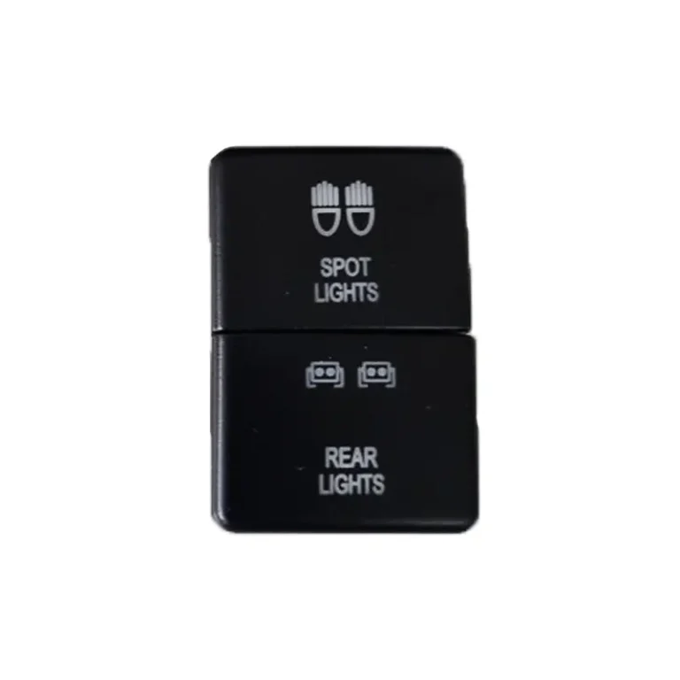 نمای روبرو از کلید دو پل روو طرح Spot lights – Rear lights