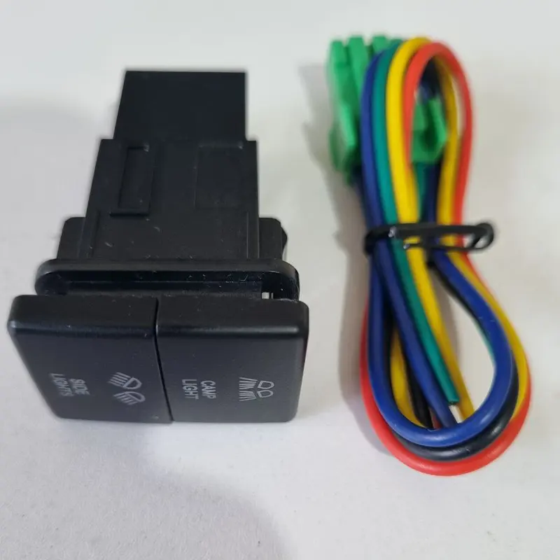 کلید پروژکتور طرح Side Lightbar – Rear Lights از نمای کنار