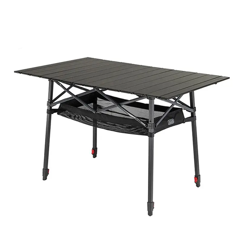 travel-table-ab103-cover میز سفری تاشو آلومینیومی ARB از نمای 45 درجه