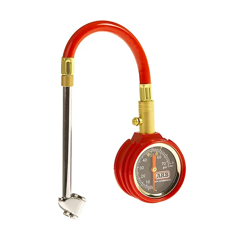 نمای نزدیک نشانگر فشار باد ARB